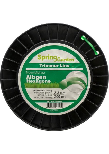 Motorlu Tırpan Misinası 3.3 mm 200 mt Altıgen (Diken, Ot, Çimen Kesme) modelleri
