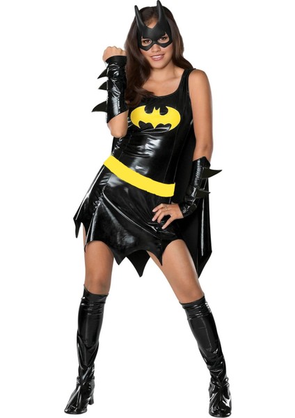 Batgirl Yetişkin Kadın Kostümü Batgirl Cosplay