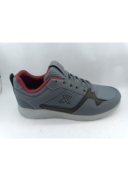 Füme Bordo Erkek Spor Ayakkabı