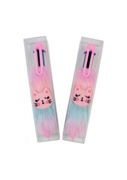 Dolphin BP-3745 6 Renk Peluş Tükenmez Kalem 1 Adet fiyatları