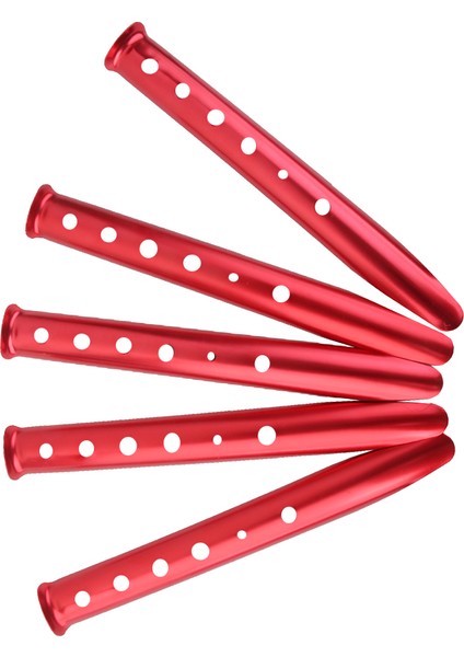 5 X Kırmızı Alüminyum Alaşım Kamp Yürüyüş Gezisi Çadır Kazıklar Bahis (Yurt Dışından) fiyatları