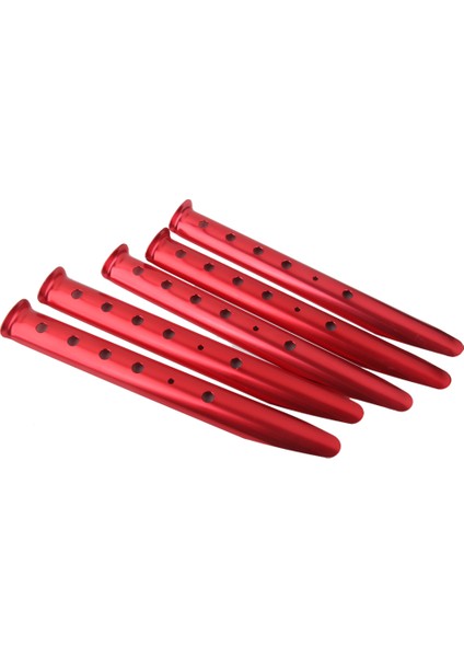 5 X Kırmızı Alüminyum Alaşım Kamp Yürüyüş Gezisi Çadır Kazıklar Bahis (Yurt Dışından) fırsatları