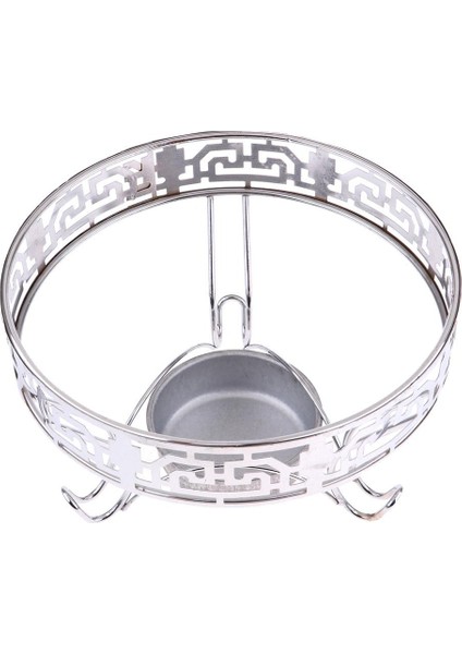 Kamp Alkol Soba Stand Raf Ruhu Brülör Tepsi Sobası - Gümüş, 26cm (Yurt Dışından) fırsatları
