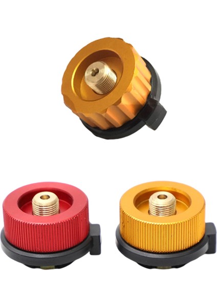 Sırt Çantalı Yürüyüş Için Taşınabilir Kamp Gaz Sobası Adaptörü Konnektör Pişirme Takımı (Yurt Dışından)