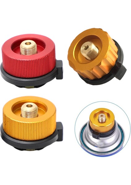 Sırt Çantalı Yürüyüş Için Taşınabilir Kamp Gaz Sobası Adaptörü Konnektör Pişirme Takımı (Yurt Dışından) modelleri