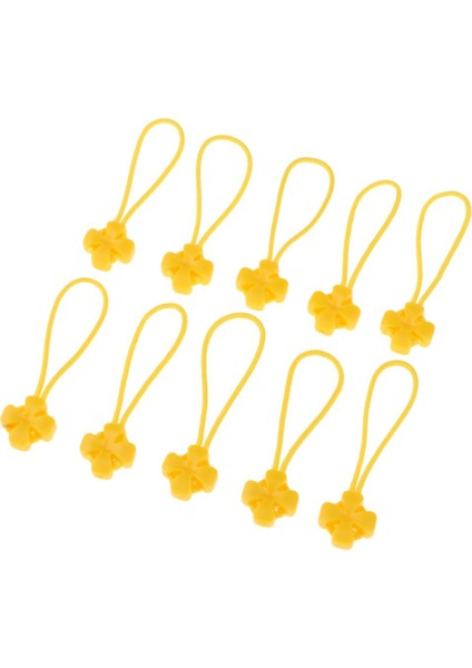 Naylon Kordon Fermuar Etiketi Sarı (Yurt Dışından)