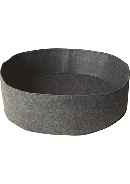 Kumaş Yükseltilmiş Yatak Bahçe Büyümek Çanta Kutusu Kılıfı Kapalı Açık Grı_60x20 Cm (Yurt Dışından)