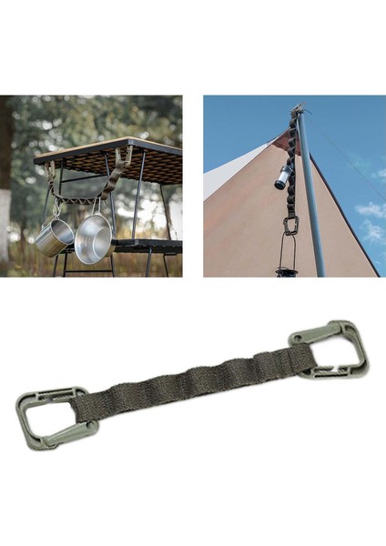 Kamp Alanı Depolama Kayışı Taşınabilir Asılı Halat Kamp Bahçesi Essentials Yeşil 5 Döngüler (Yurt Dışından) fırsatları