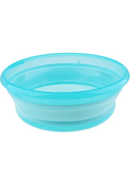 Taşınabilir Kamp Plastik Katlanabilir Düz Yıkama Havza Kova Küvet Kasesi Pot Mavi S (Yurt Dışından) fırsatları