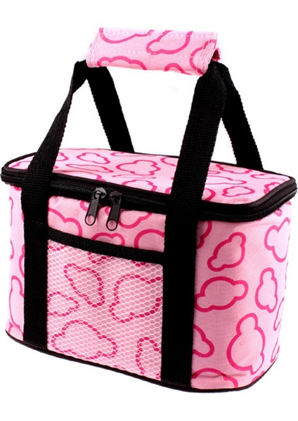 Hafif Yalıtımlı Öğle Yemeği Buz Çantası Gıda Konteyneri Tatil Işi Piknik Pembe (Yurt Dışından) fiyatları