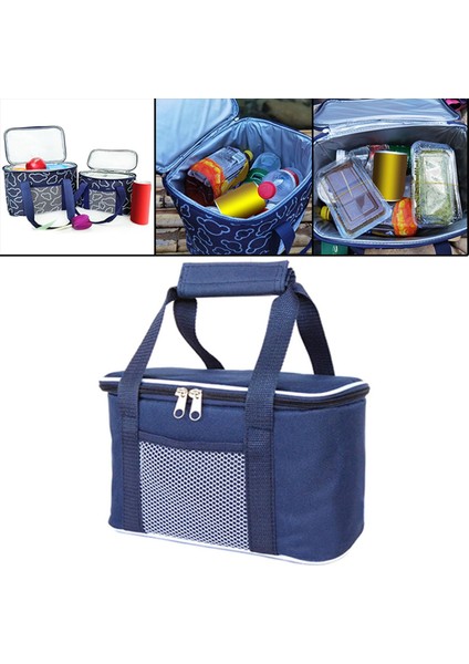Hafif Yalıtımlı Öğle Yemeği Buz Çantası Gıda Konteyneri Tatil Işi Piknik Lacivert (Yurt Dışından) modelleri
