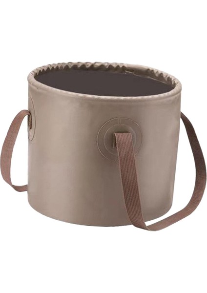 Kamp Depolama Kepçesi Dış Mekan Balıkçılığı Kampı Haki 10l Için Katar Büyük Kapasite (Yurt Dışından)