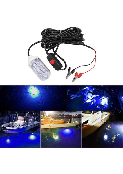 Ip68 Su Geçirmez 12 V Led Sualtı Balıkçılık Işık Karides Kalamar Lambaları Mavi Çekmek (Yurt Dışından) indirimleri