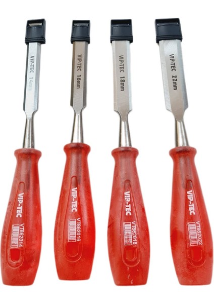 Vıp - Tec Plastik Saplı Iskarpela Seti