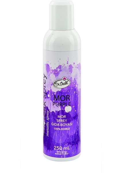 Metalik Mor Sprey Boya 250 ml