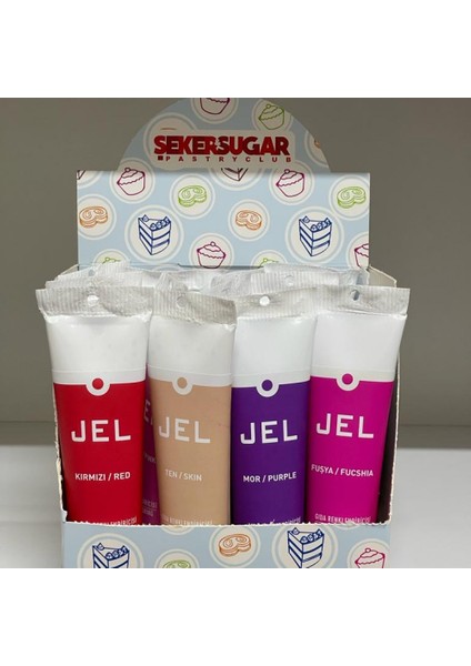 Şeker & Sugar Sarı Jel Gıda Boyası 100 gr