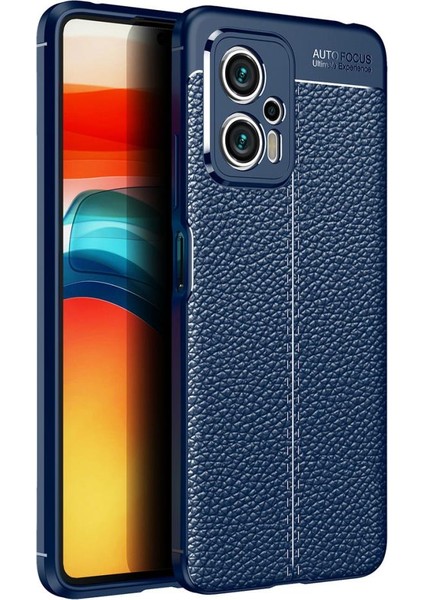 Xiaomi Poco X4 Gt Kılıf Deri Tarzı Niss Silikon Case Kapak