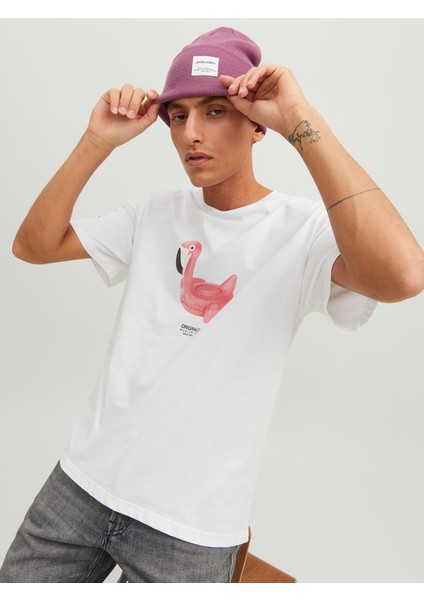 Jordimensional Tee Ss Crew Neck Tg Beyaz Erkek T-shirt 12238166-White fiyatları