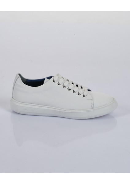 Minimalist Deri Sneaker - Günlük Stil