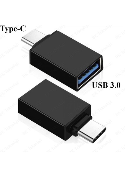 Type-C To USB 3.0 Otg Dönüştürücü Adaptör