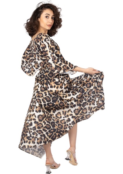 Arsel Moda Leopar  Desen Pareo