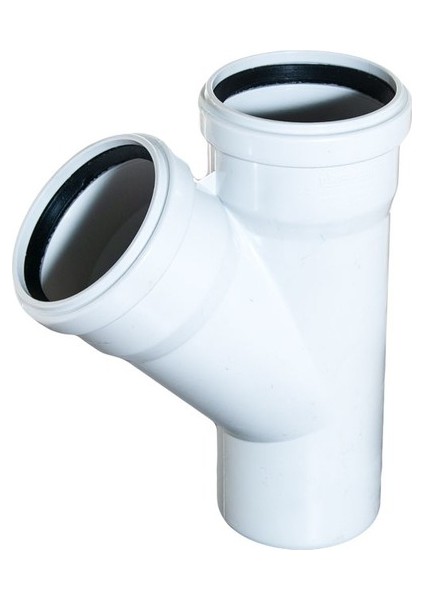 SANICA125X110 Pvc Çatal 45 Derece (4ADET) Depo Fazlası Fırsat Ürün