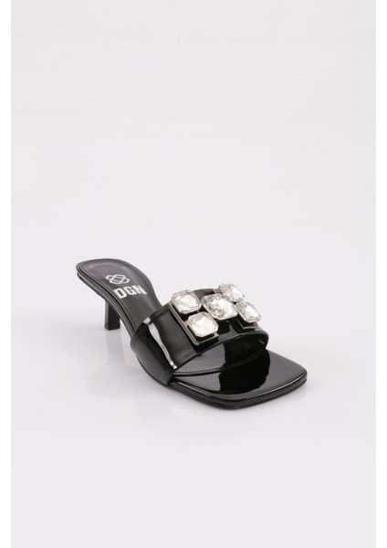 7206 Kadın Kadın Büyük Taş Işleme Topuklu Terlik fiyatları