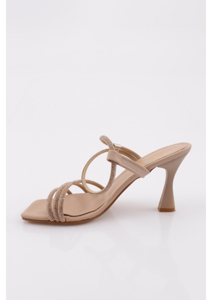 Svn-02 Kadin Düz Burun Taş Ip Detayli Abiye modelleri