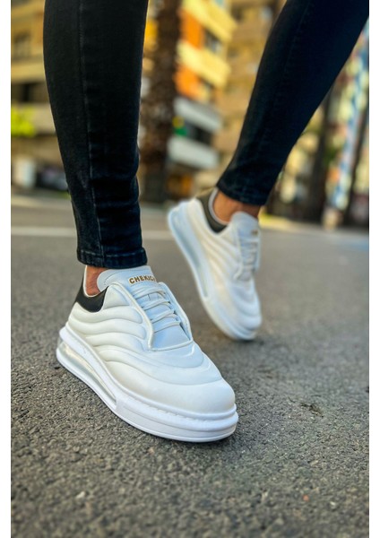 CH299 Gbt Sollıevo Erkek Ayakkabı Beyaz/Siyah