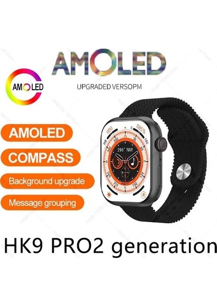 Teiracollection Hk10 Pro Akıllı Saat 2.02 "amoled Ekran Serisi Akıllı Saat