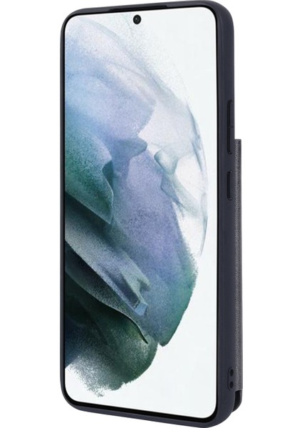 Samsung Galaxy S23 Pu Deri Kaplamalı Tpu Koruyucu Kılıf Manyetik Kart Yuvaları Tasarım Cep Telefonu Kabuğu Kapağı (Yurt Dışından) modelleri