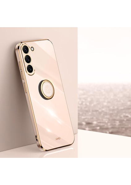 Samsung Galaxy S23 Yüzük Kickstand Tpu Cep Telefonu Kapağı Şok Geçirmez Elektraplatma Geri Kılıf (Yurt Dışından) indirimleri