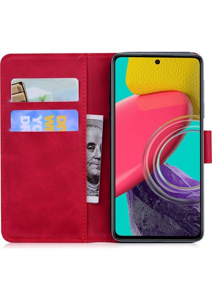Samsung Galaxy S23 Için Cilt Touch Pu Deri Stand Desen Baskı Anti-Drop Telefon Cüzdan Stand Kapağı (Yurt Dışından) indirimleri