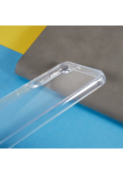 Samsung Galaxy S23 Için Temiz Telefon Kılıfı, Kaymaz Tpu Tampon + Akrilik Geri Telefon Kapağı Lanyard ile (Yurt Dışından) indirimleri