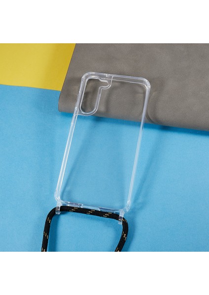 Samsung Galaxy S23 Için Temiz Telefon Kılıfı, Kaymaz Tpu Tampon+Akrilik Arka Telefon Kapağı Kradard-Black/gold (Yurt Dışından) fiyatları