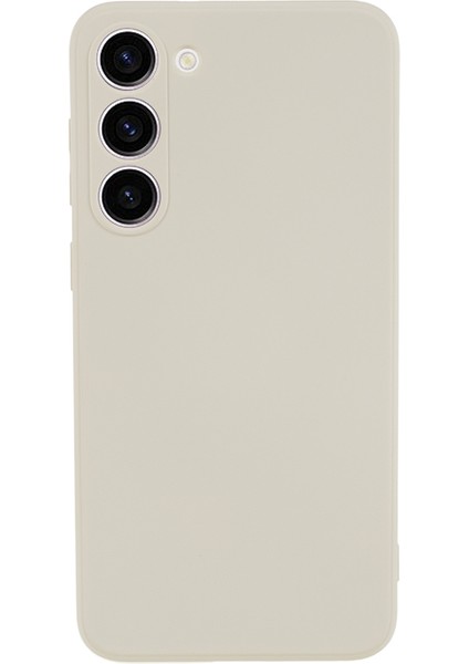 Samsung Galaxy S23 Tpu Kamera Koruma Telefon Kılıfı Yumuşak Elyaf Astar Kauçuk Arka Kapak (Yurt Dışından)