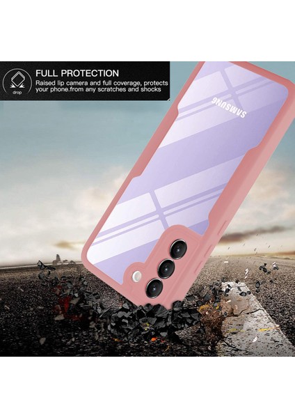 Samsung Galaxy S23 Acrylıc+Tpu Şerefli Telefon Kılıfı Kamera Lens Koruma Telefon Kapağı Evcil Hayvan Screen Film (Yurt Dışından) fırsatları