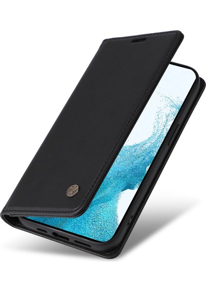 Samsung Galaxy S23 Pu Deri Dal Damla Koruma Kılıfı Manyetik Otomatik Kapanış Telefon Stand Cüzdan Kapağı (Yurt Dışından) indirimleri