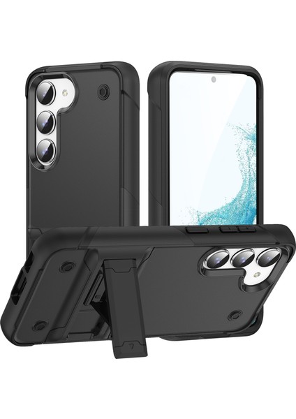 Samsung Galaxy S23, Kickstand Pc+Tpu Koruyucu Cep Telefonu Kılıfı (Yurt Dışından)