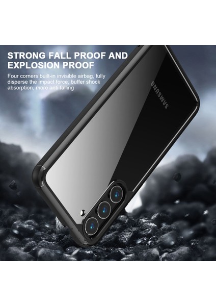 Samsung Galaxy S23 Drop Önleyici Telefon Kılıfı Tpu + Pc Şeffaf Cep Telefonu Kapağı (Yurt Dışından) fırsatları