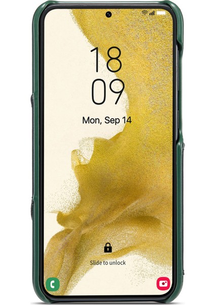 Samsung Galaxy S23 Döner Yüzük Kickstand Telefon Kılıf Kart Tutucu Orijinal Deri+Pc Kapağı (Yurt Dışından) fırsatları