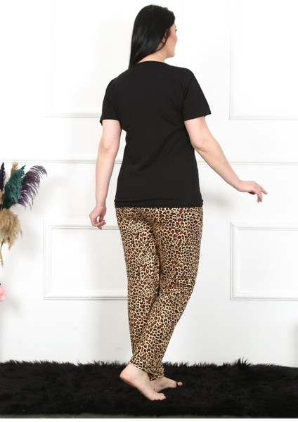 Kadın Büyük Beden Kısa Kol Pijama Takım 202203 indirimleri