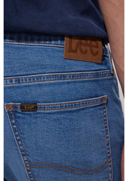 Luke Slim Fit Dar Kesim Normal Bel Mavi Esnek Jean Kot Pantolon fırsatları