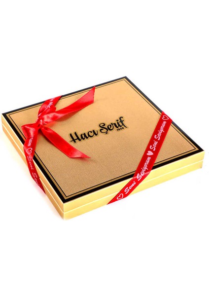Fotoğraflı Kadınlar Günü Hediyesi Special Çikolata 285g (Gold Kutu) Model 2