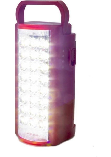 24 LED Li 80 Saat Yanan Büyük LED Işıldak Süper Güç 24 LED