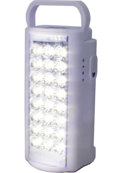 24 LED Li 80 Saat Yanan Büyük LED Işıldak Süper Güç 24 LED