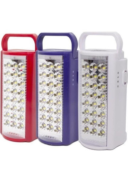 Aguılas Fujita 2606L USB Şarj Çıkışlı Super 24 LED 80 Saat Akülü Şarjlı Işıldak Aguilas