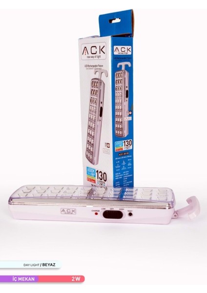 30 Ledli Işıldak Acil Durum Aydınlatması AC01-00130