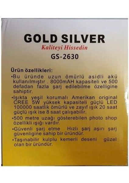GS-2630 Fener.