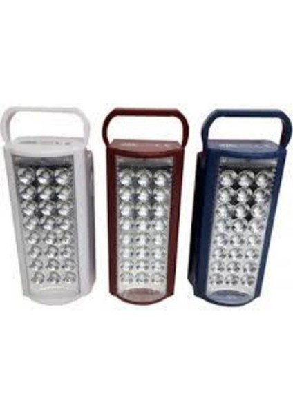 Fujita 2606L USB Şarj Çıkışlı 24 LED 80 Saat Akülü Şarjlı Işıldak FUJITA24 LED Isıldak USB